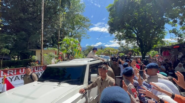 Presiden Prabowo Pantau Proyek Lembah Anai dan Jembatan Padang Mantuang