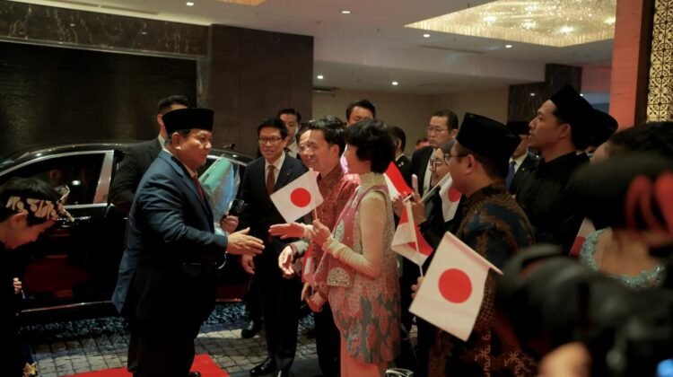 Tiba di Tokyo, Presiden Prabowo Disambut Haru Diaspora Indonesia