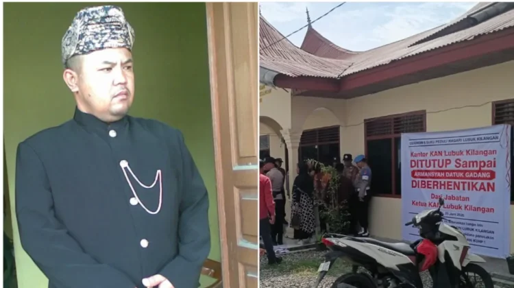 Dituntut Mundur Oleh Gerakan 6 Suku, Ini Jawaban Ketua KAN Lubuk Kilangan