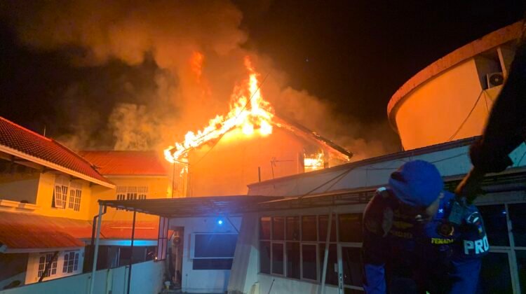 Gedung OPD Pemko Padang Kebakaran Lagi, Kali ini Inspektorat dan Bapenda