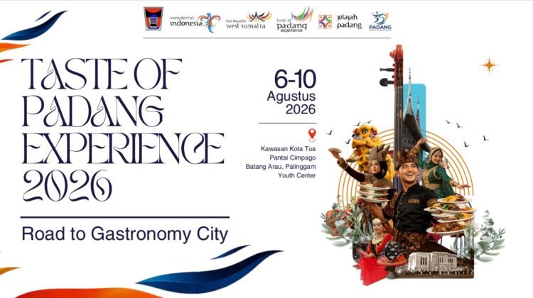 Perayaan HUT Kota Padang Ke-357 Tahun, Ini Rangkaian Acara Taste Of Padang Experience 2026