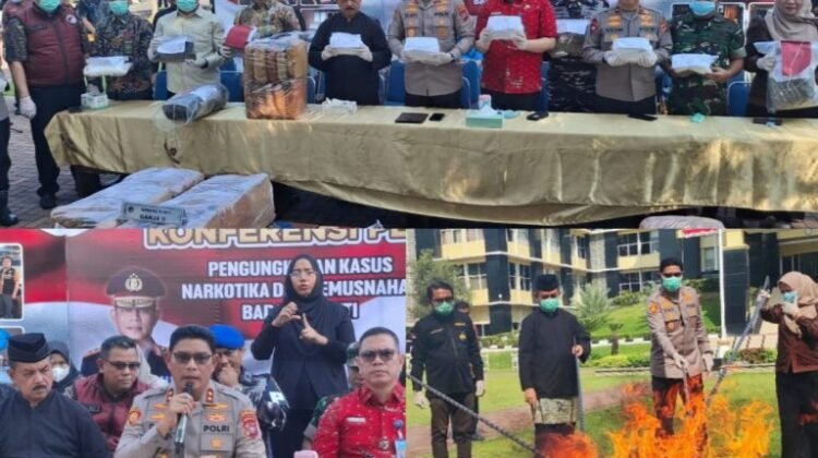 Selama 3 Bulan, Polda Sumbar Ungkap 61 Kasus Narkoba dan Tahan 79 Tersangka