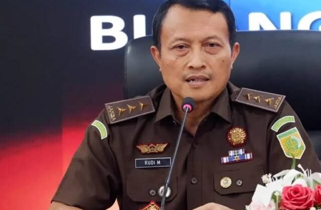 Jaksa Agung Tunjuk Rudi Margono sebagai Plt Jampidsus