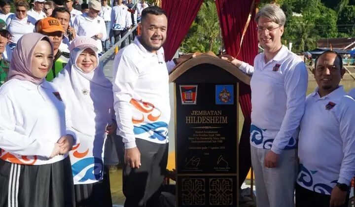 Jembatan Hildesheim, Simbol Persahabatan Padang dan Jerman Diresmikan