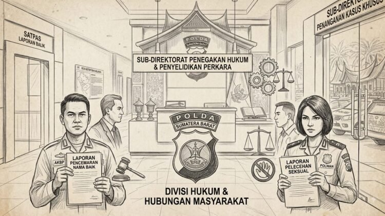 Bantah Lecehkan Polwan Polda Sumbar, AKBP Faisal Polisikan Pelapor