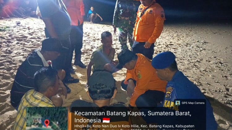 Mandi di Laut Usai Perpisahan KKN, Mahasiswa ISI Padang Panjang Hanyut di Pessel