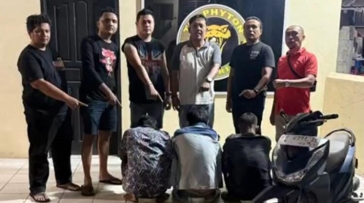 Warung Dibobol Saat Sepi, Tiga Pria Diciduk Polsek Lubuk Begalung