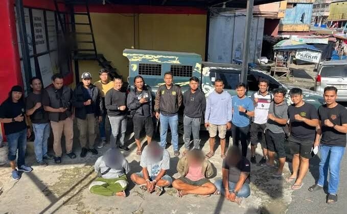 Ngaku Wartawan dan Diduga Peras SPBU di Sijunjung, Empat Pria Asal Riau Diamankan Polisi