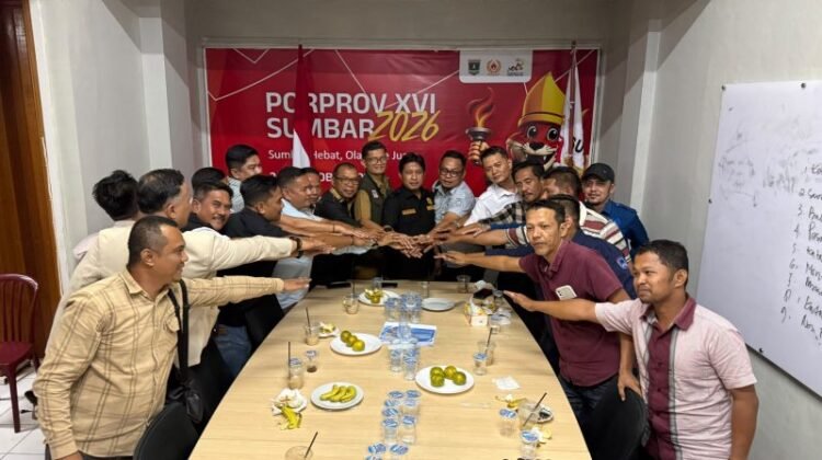 KONI se-Sumbar Sepakat Satu Suara, Porprov 2026 Tetap Digelar Oktober 2026