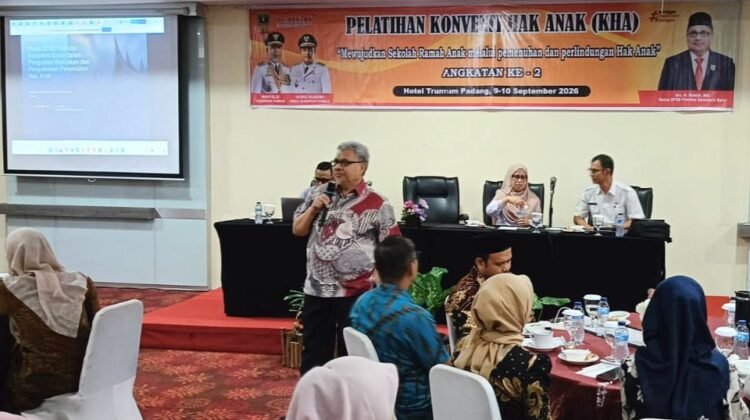 Ketua DPRD Sumbar Dorong Penguatan Sekolah Ramah Anak Demi Wujudkan Generasi Emas