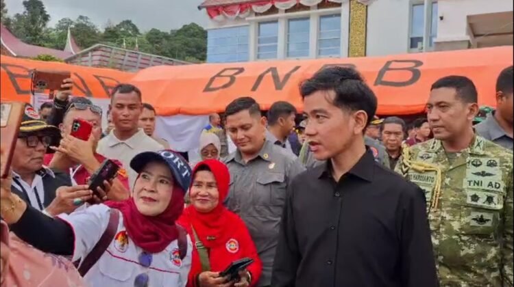 Wapres Gibran Datang ke Solok, Tinjau Lokasi Terdampak Galodo