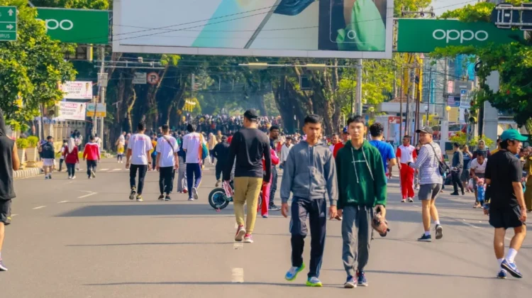 Kualitas Udara Membaik, CFD Padang Kembali Digelar Minggu Ini