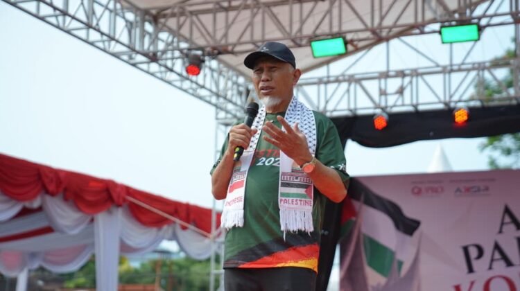 Aksi Bela Palestina di Sumbar Kumpulkan Donasi Rp1,67 Miliar, Ada Emas dan Perak